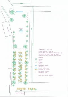 Velké náměstí s pěší zónou, kašnou i parkovištěm Nám model 1.jpg.