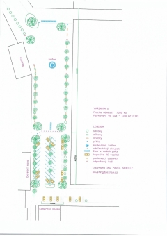 Velké náměstí s pěší zónou, kašnou i parkovištěm Nám model 2.jpg.