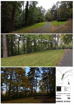 Místo v srdci - Písek Lesní hřbitov 08 současný stav místa.jpg.