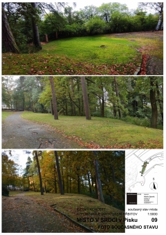Místo v srdci - Písek Lesní hřbitov 09 současný stav místa.jpg.